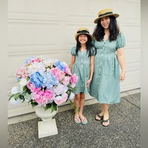 Twinning Mother & Daugther Dress